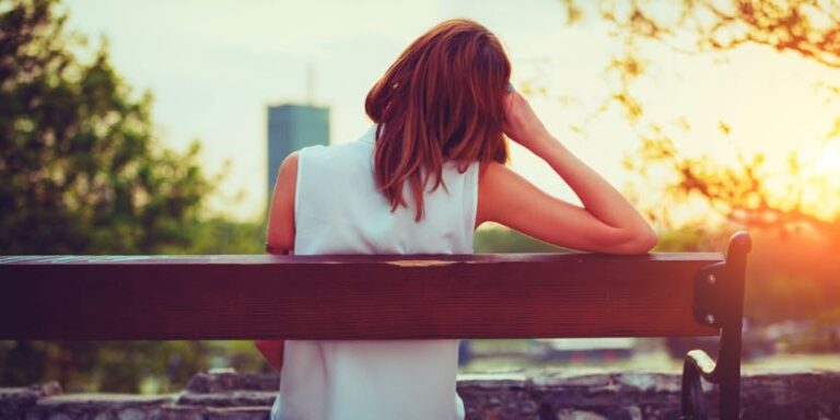 femme en pleine conscience