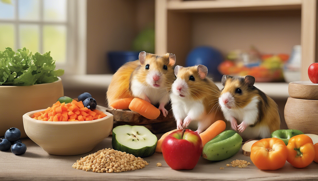 découvrez les meilleurs aliments pour hamster afin d'assurer une alimentation équilibrée et saine pour votre petit compagnon. apprenez à choisir les graines, légumes et friandises idéales pour la santé et le bien-être de votre hamster.