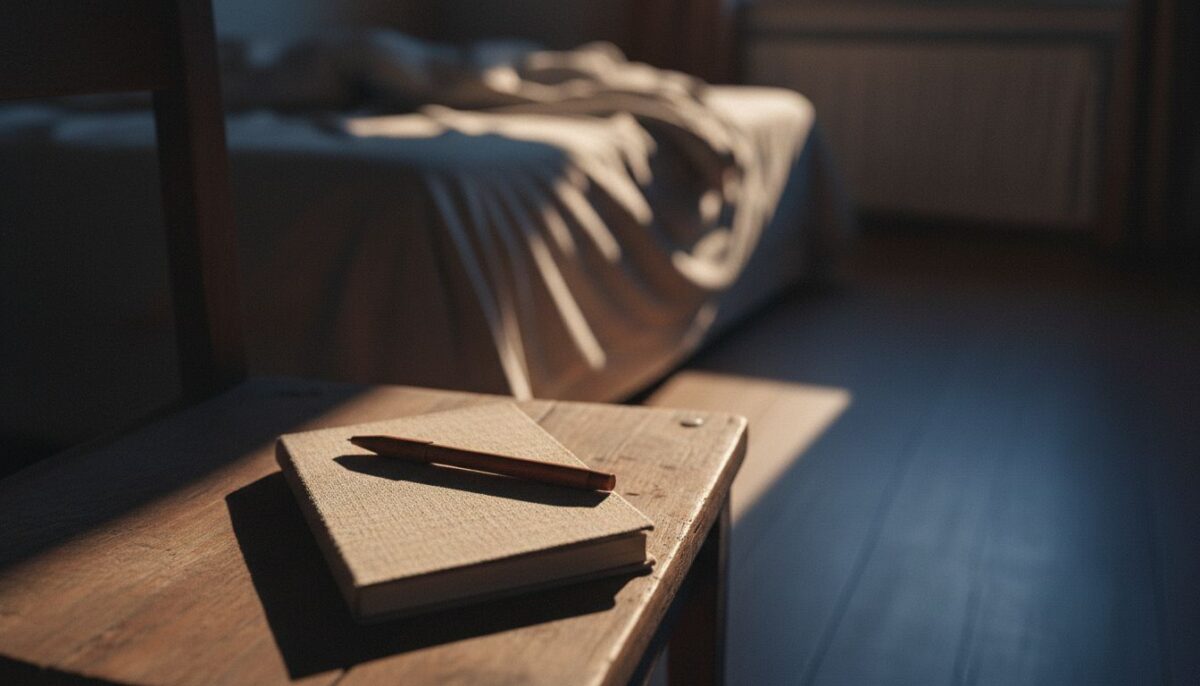 Comment s'endormir quand on est stressé : trois lignes, puis la deuxième perle