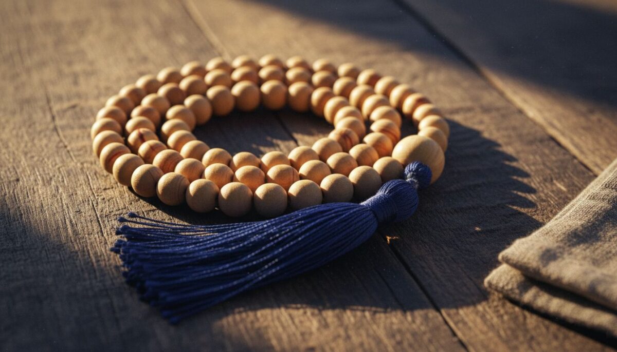 Le mala et ses 108 perles : d'où il vient, et comment on s'en sert pour dormir