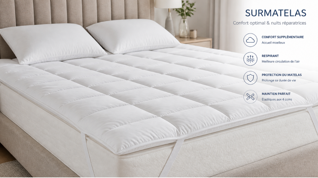 Surmatelas : à quoi sert-il vraiment et faut-il en acheter un ?